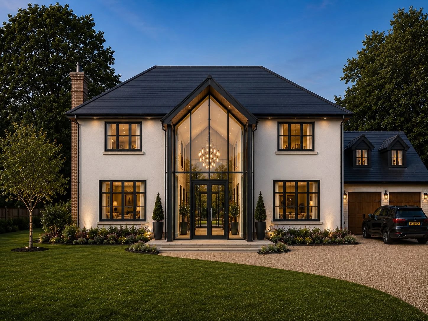 Architectural CGI showing the proposed Marden home, not a completed building